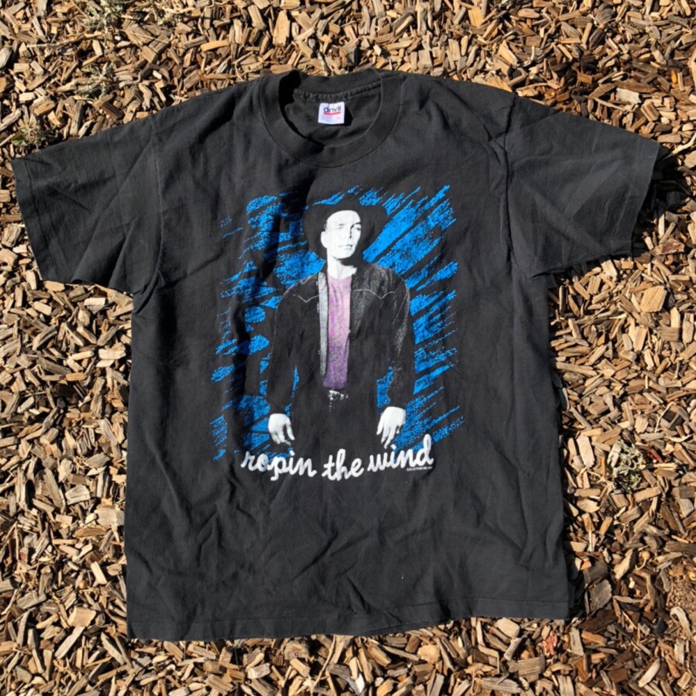 Vintage 1991 Ropin The Wind Tour T-shirt 💎